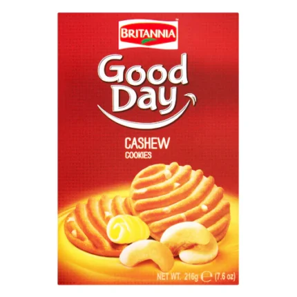 Fursecuri cu Caju, Good Day, Britannia, 216g