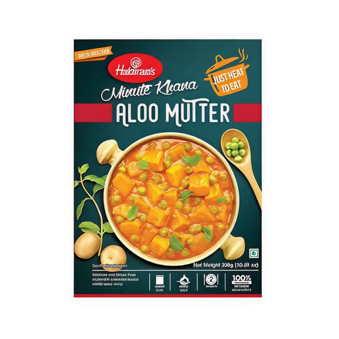 Preparat Gatit, Aloo Matar, Haldiram's, 300g - imagine 1