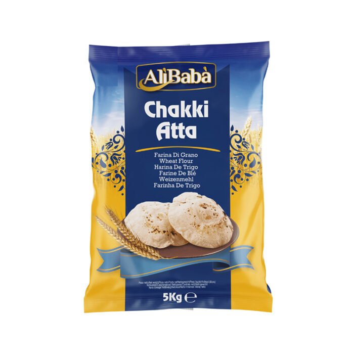Faina de gau, Chakki Atta, Ali Baba, 5kg - imagine 1