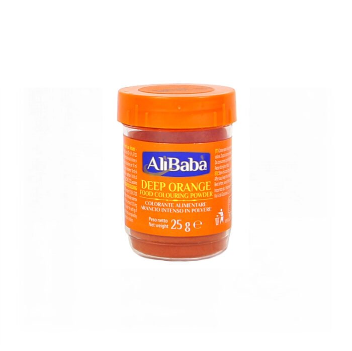 Colorant Alimentar, Portocaliu, Ali Baba, 25g - imagine 1