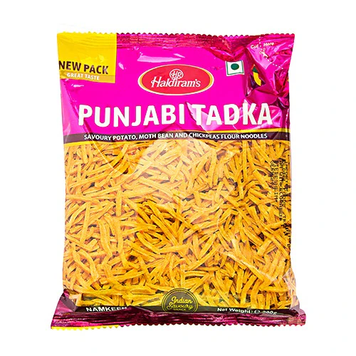f41e2d3e-ba91-4e7e-ac11-a6ecce739f55 Snacksuri Orientale, Punjabi Tadka, Haldiram's, 200g - imagine 1