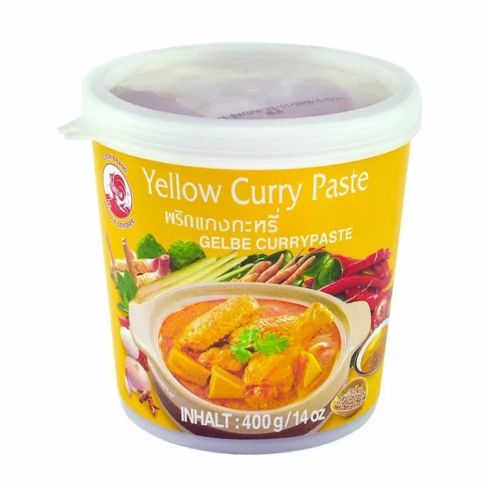 Pasta de Curry, Galben, Cock, 400g - imagine 1