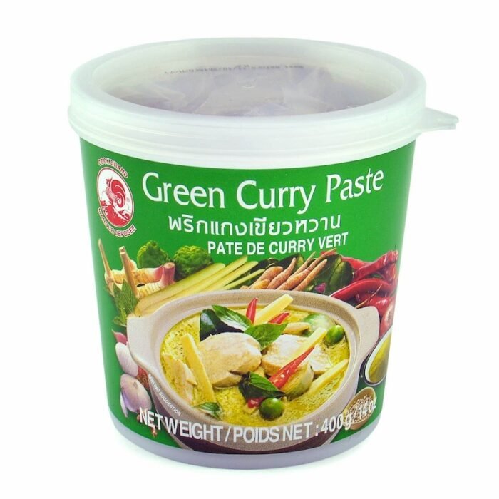 Pasta de Curry, Verde, Cock, 400g - imagine 1