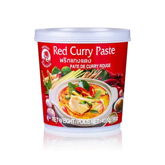 Pasta de Curry, Rosu, Cock, 400g - imagine 1